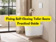 Fixing Self-Closing Toilet Seats Practical Guide