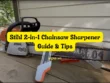 Stihl 2-in-1 Chainsaw Sharpener Guide & Tips