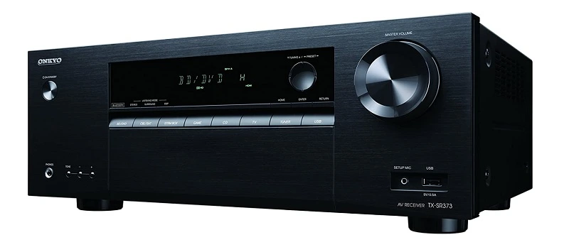  Onkyo TX-SR373 5.2 Channel A/V Receiver with Bluetooth